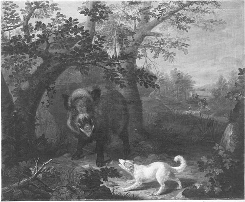 Eberjagd, 1749, Daniel Hien
