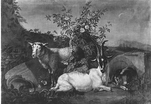 Ruhende Tiere, 1749, Daniel Hien