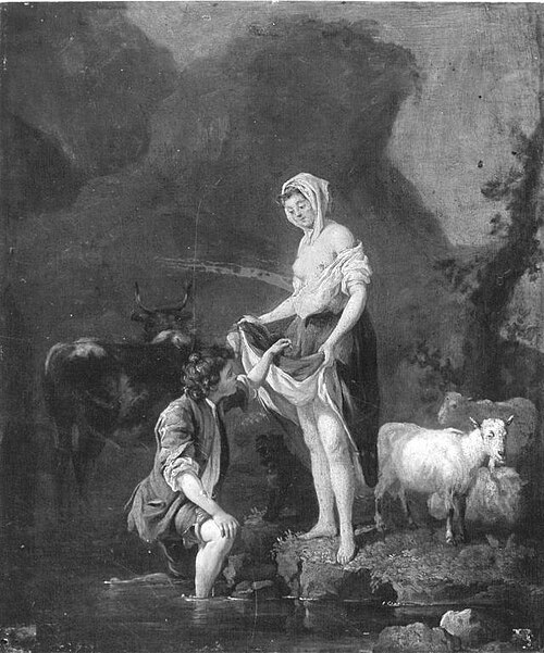 Schäferszene, 1749, Daniel Hien