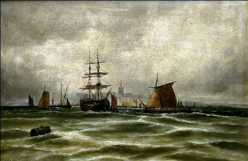 The Sea., 1850, Alexeï Bogolioubov