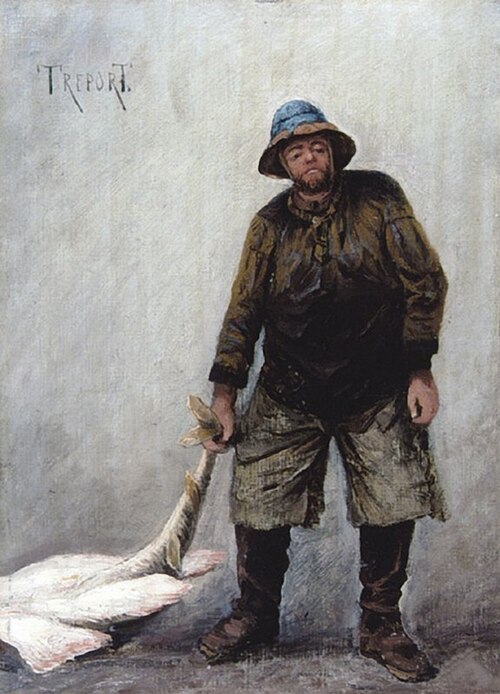 The Fisherman, 1876, Alexeï Bogolioubov