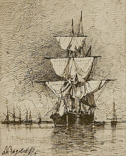 Sailing Ship, , Alexeï Bogolioubov