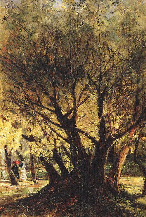 Olive Trees in Menton, 1881, Alexeï Bogolioubov