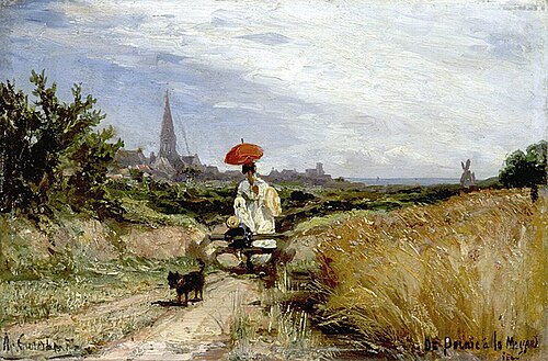 Path in the Outskirts of Nantes, 1876, Alexeï Bogolioubov