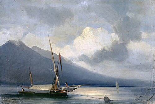 Sorrento, 1855, Alexeï Bogolioubov