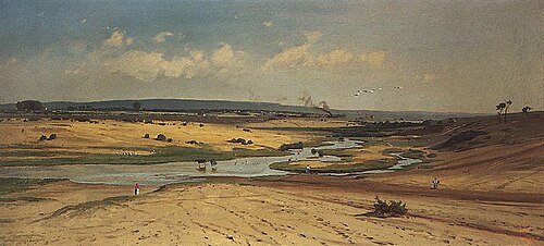 The Moskva River near Zvenigorod (2), , Alexeï Bogolioubov