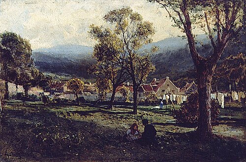 The Outskirts of Vienna, 1873, Alexeï Bogolioubov