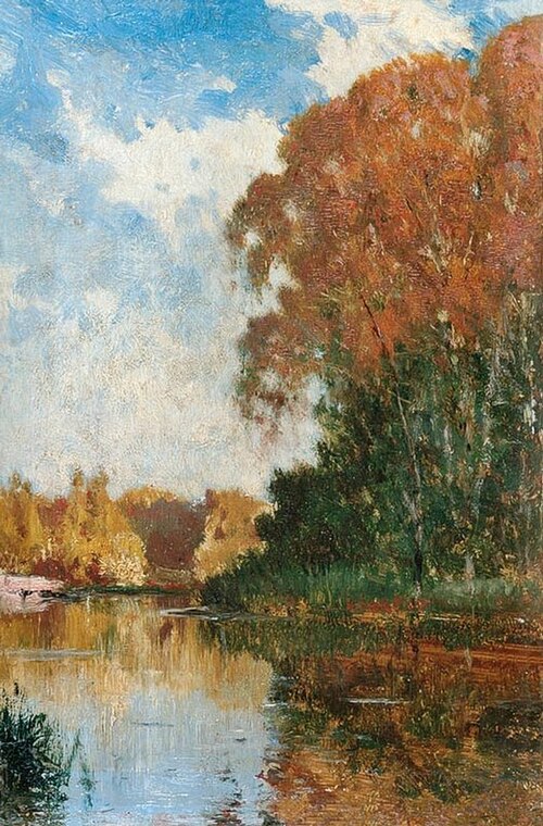 The Pond, 1860, Alexeï Bogolioubov