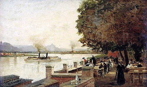 The Rhine in Bonn, , Alexeï Bogolioubov