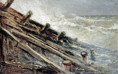 The Surf, 1874, Alexeï Bogolioubov