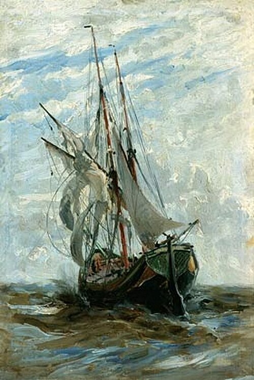 A Turkish Ship, 1877, Alexeï Bogolioubov