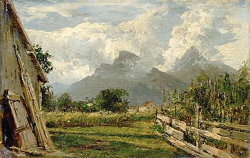 After the Rain, 1865, Alexeï Bogolioubov