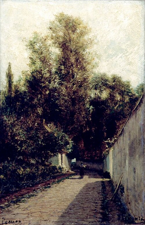 Autumn in Ecouen, 1880, Alexeï Bogolioubov