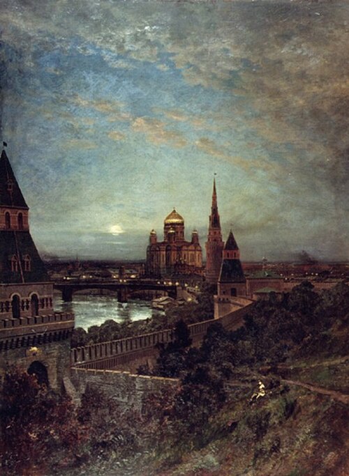 Evening in Moscow, , Alexeï Bogolioubov