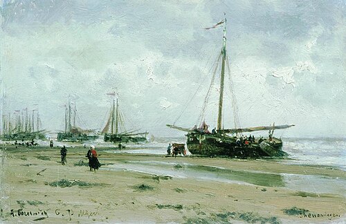 Scheveningen, 1885, Alexeï Bogolioubov
