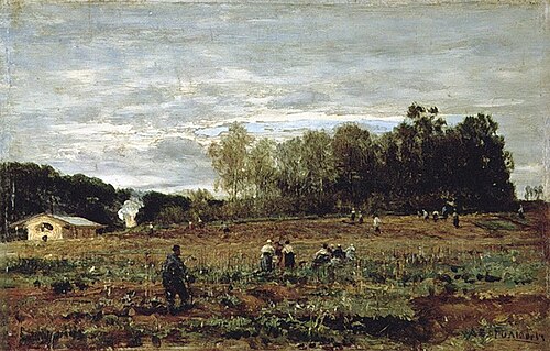 Field in Ecouen (2), 1880, Alexeï Bogolioubov