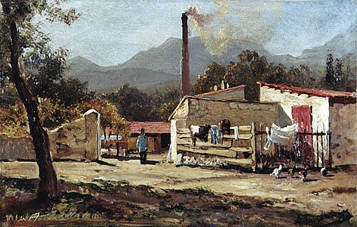 House in Menton, 1881, Alexeï Bogolioubov