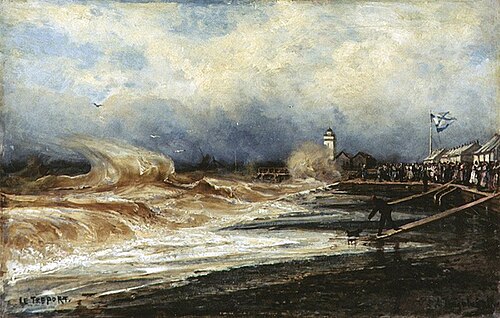 Treport (3), 1883, Alexeï Bogolioubov