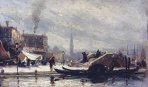 Venice. Midday, 1872, Alexeï Bogolioubov