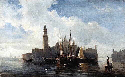 Venice, 1850, Alexeï Bogolioubov