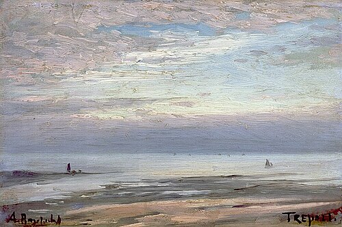 Treport. Morning, 1876, Alexeï Bogolioubov