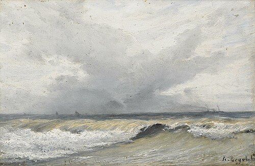 Coastal sceneru=Прибрежные сцены, , Alexeï Bogolioubov