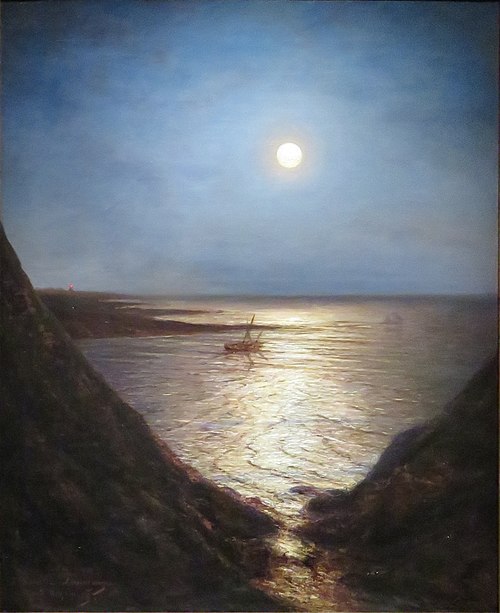 Clair de lune, 1867, Alexeï Bogolioubov