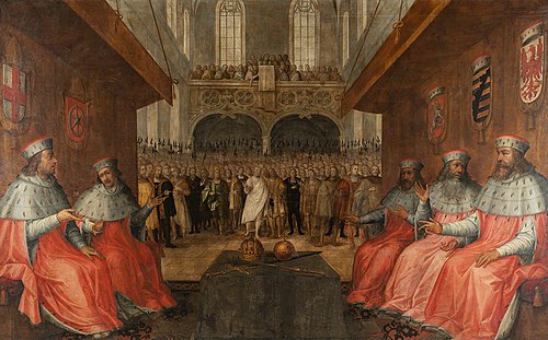 Herzog Ludwig IV. (der Bayer) von Bayern wird 1314 zum römisch-deutschen König gewählt, 1603, Hans Werl