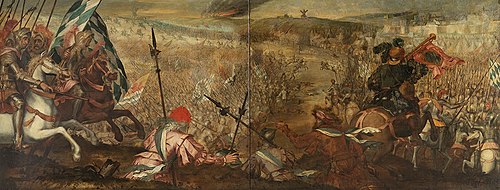 Johann III, duke of Bavaria-Straubing and count of Holland takes back the diocese of Liège in 1408, 1603, Hans Werl