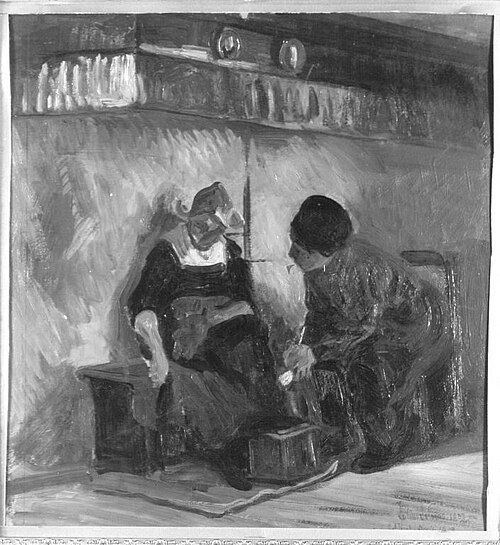 Holländerpaar, 1907, Julius Schrag