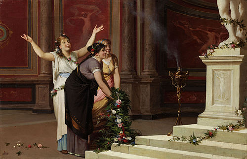 Offering to Venus, 1900, Amos Cassioli