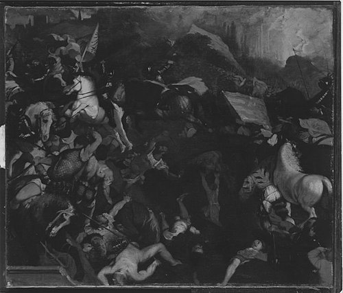 The Battle of Cadore, , Amos Cassioli