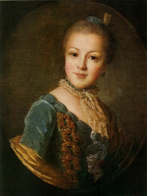 Porträt der Eudoxia Yusupova, , Fedor Rokotov