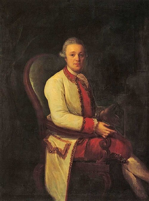 Portrait of Ivan N. Tutchev, , Fedor Rokotov