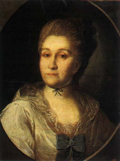Portrait of Maria S. Talyzina, , Fedor Rokotov