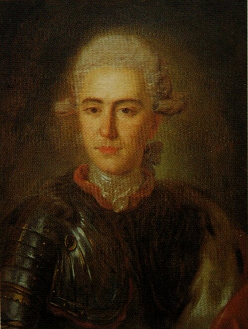 Портрет неизвестного в латах, 1770, Fedor Rokotov