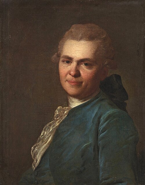 Портрет неизвестного в синем кафтане, 1770, Fedor Rokotov