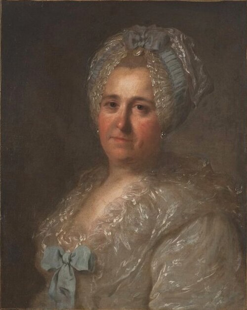 Unknown woman in a cap, 1770, Fedor Rokotov
