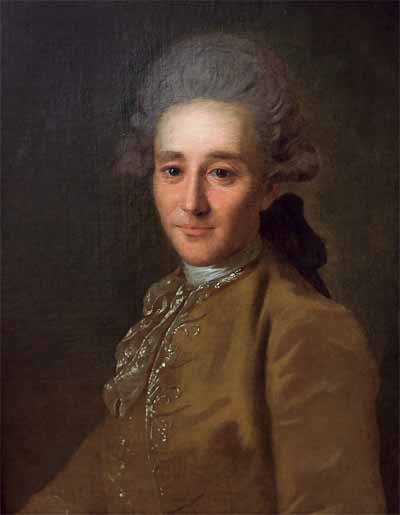 Portrait of Yakov V. Khudyakov, , Fedor Rokotov