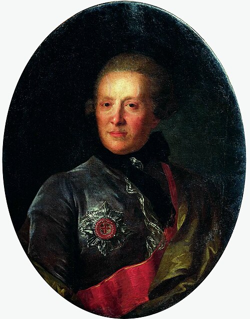 Portrait of Alexander P. Sumarokov, 1777, Fedor Rokotov