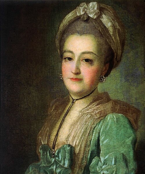 Portrait of unidentified member of Kurakin family, , Fedor Rokotov