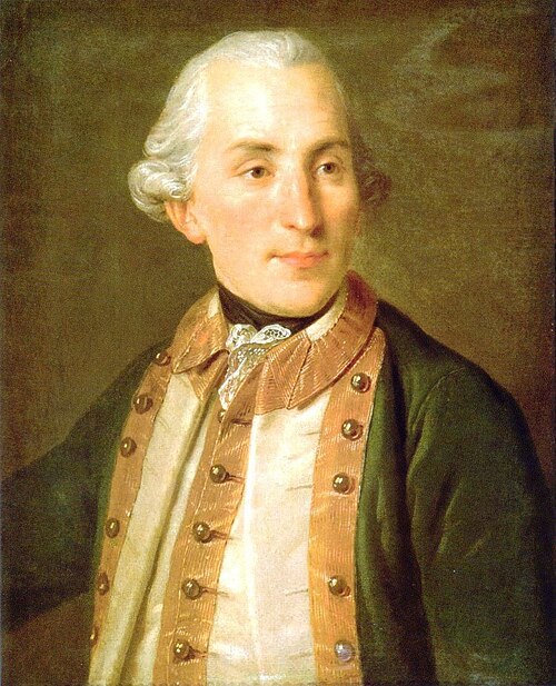 Portrait of I.L. Golenishchev-Kutuzov, 1762, Fedor Rokotov
