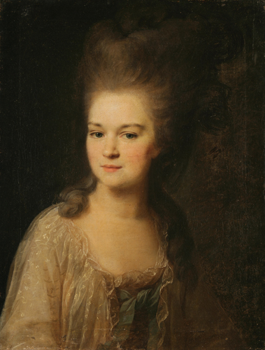 Portrait of Countess Anna P. Kutaisova, , Fedor Rokotov