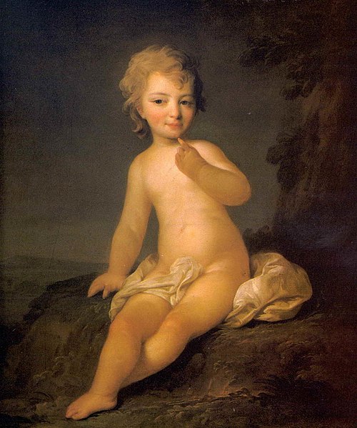 Обнаженная девочка, 1780, Fedor Rokotov