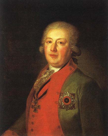 Портрет П.С. Протасова, 1789, Fedor Rokotov