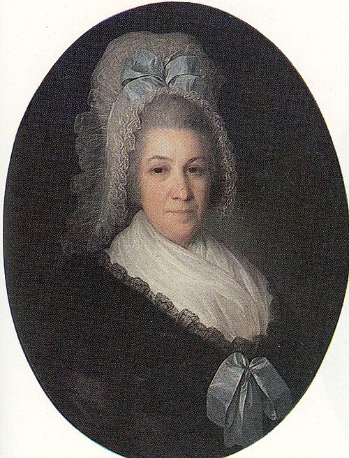 Lady in white Cap, 1790, Fedor Rokotov