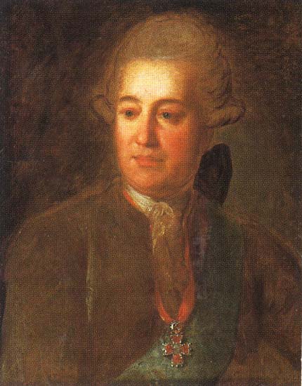 Portrait of Count Ivan I. Vorontsov, 1760, Fedor Rokotov