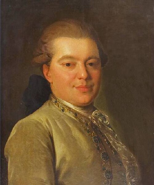 Unknown man in grey, 1770, Fedor Rokotov