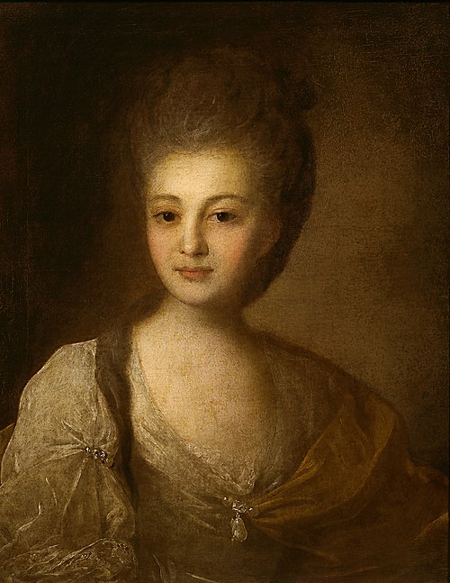 Portrait of A.P.Struiskaya, 1772, Fedor Rokotov