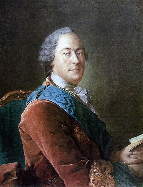 Portrait of Mikhail I. Vorontsov, 1754, Fedor Rokotov